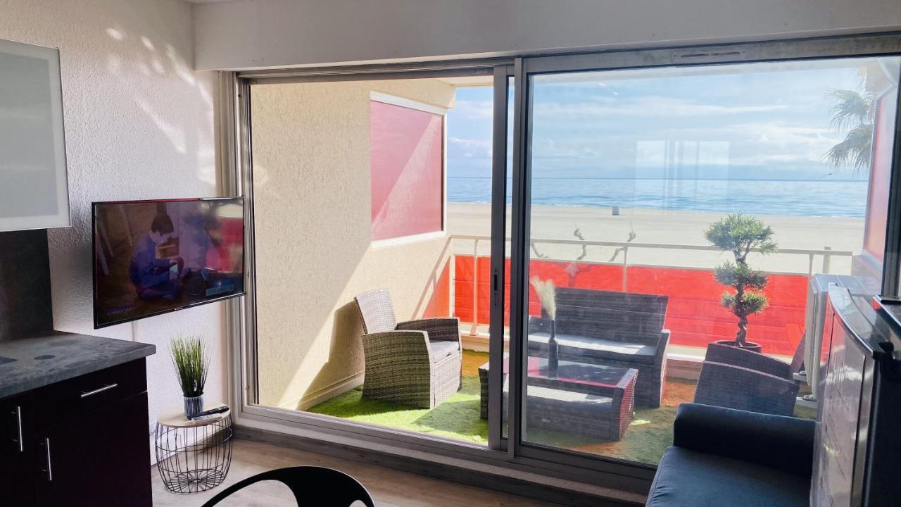 Apartament "Dream" Magnifique Vue Mer, Terrasse, Parking, Le Reve Canet-en-Roussillon Zewnętrze zdjęcie